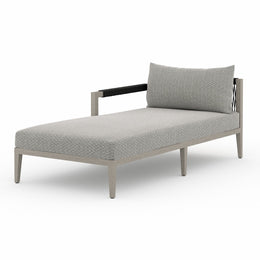 Build Your Own: Sherwood Outdoor Sectional, Grey - Faye Ash