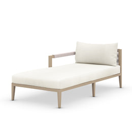 Sherwood Outdoor LAF Chaise Piece - Venao Ivory by Four Hands