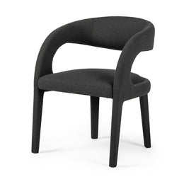 Hawkins Dining Chair - FIQA Boucle Charcoal