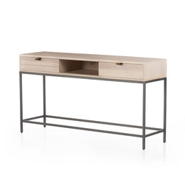 Trey Console Table, Dove Poplar