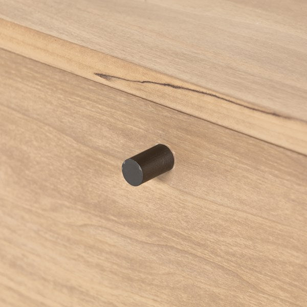 Isador Media Console-Dry Wash Poplar