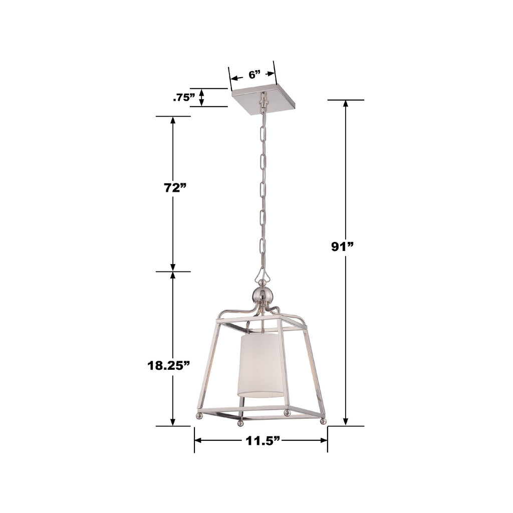 Libby Langdon Sylvan 1 Light Mini Pendant