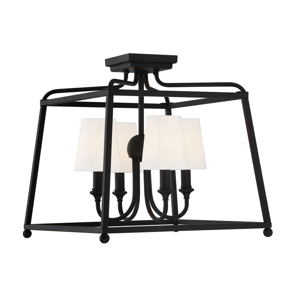 Libby Langdon Sylvan 4 Light Semi Flush