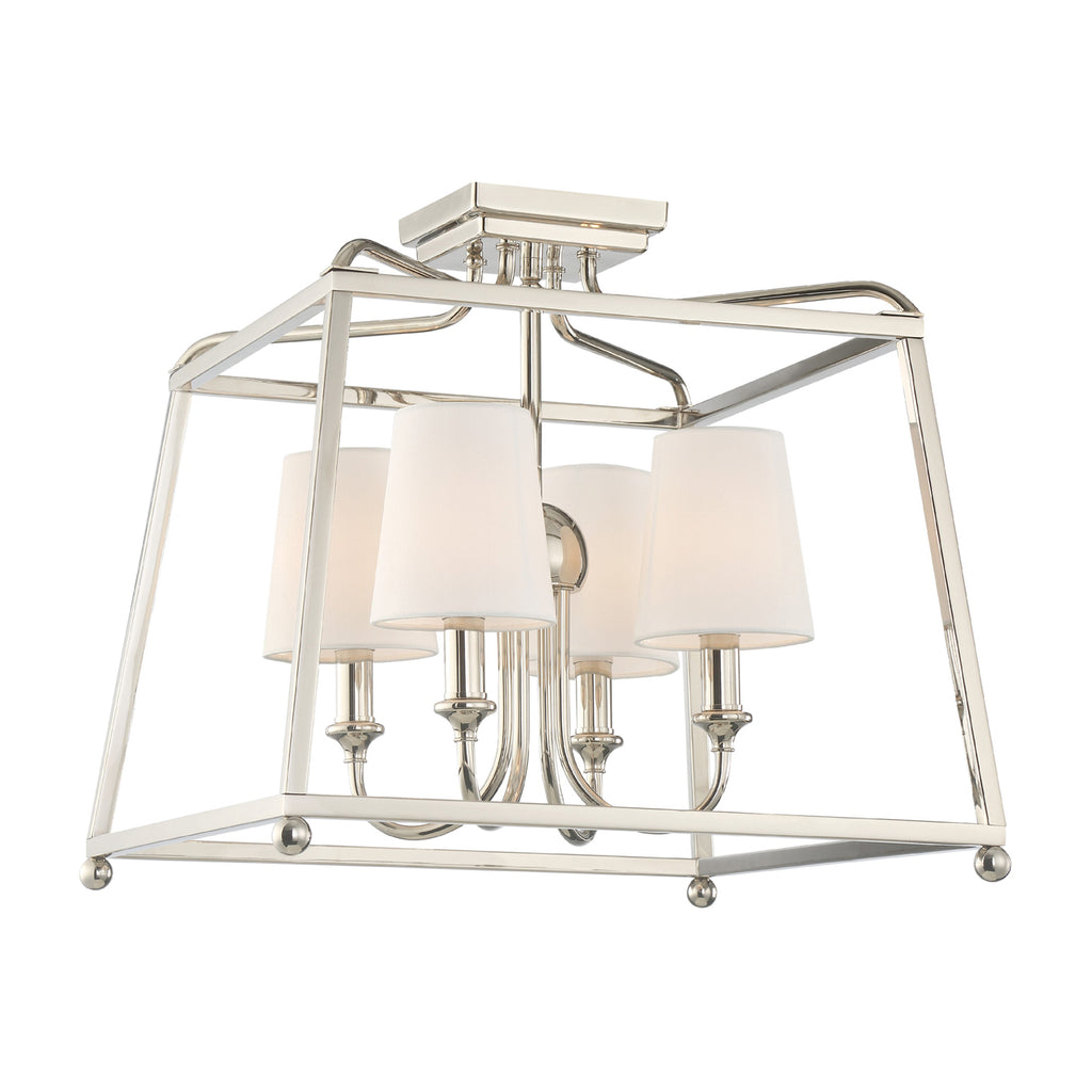 Libby Langdon Sylvan 4 Light Semi Flush