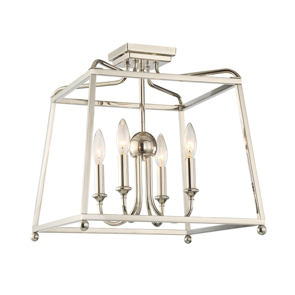 Libby Langdon Sylvan 4 Light Semi Flush