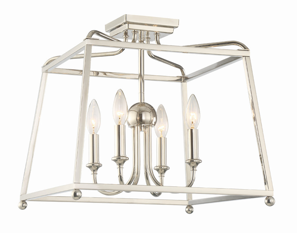 Libby Langdon Sylvan 4 Light Semi Flush