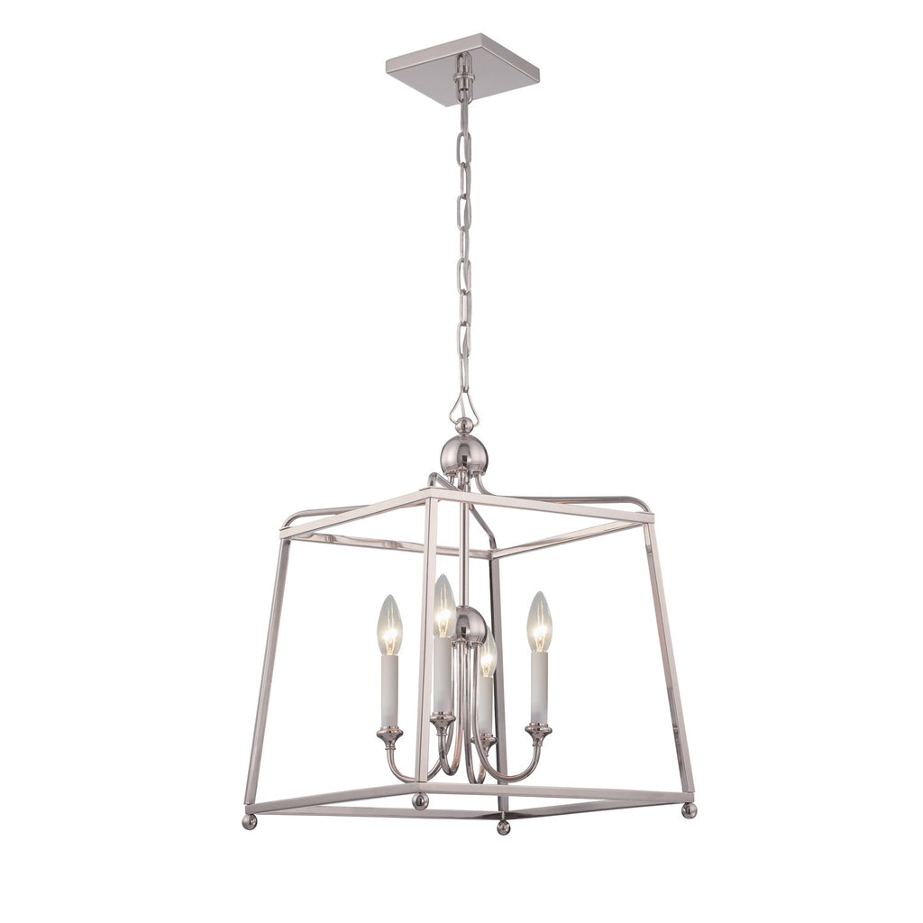 Libby Langdon Sylvan 4 Light Lantern Chandelier