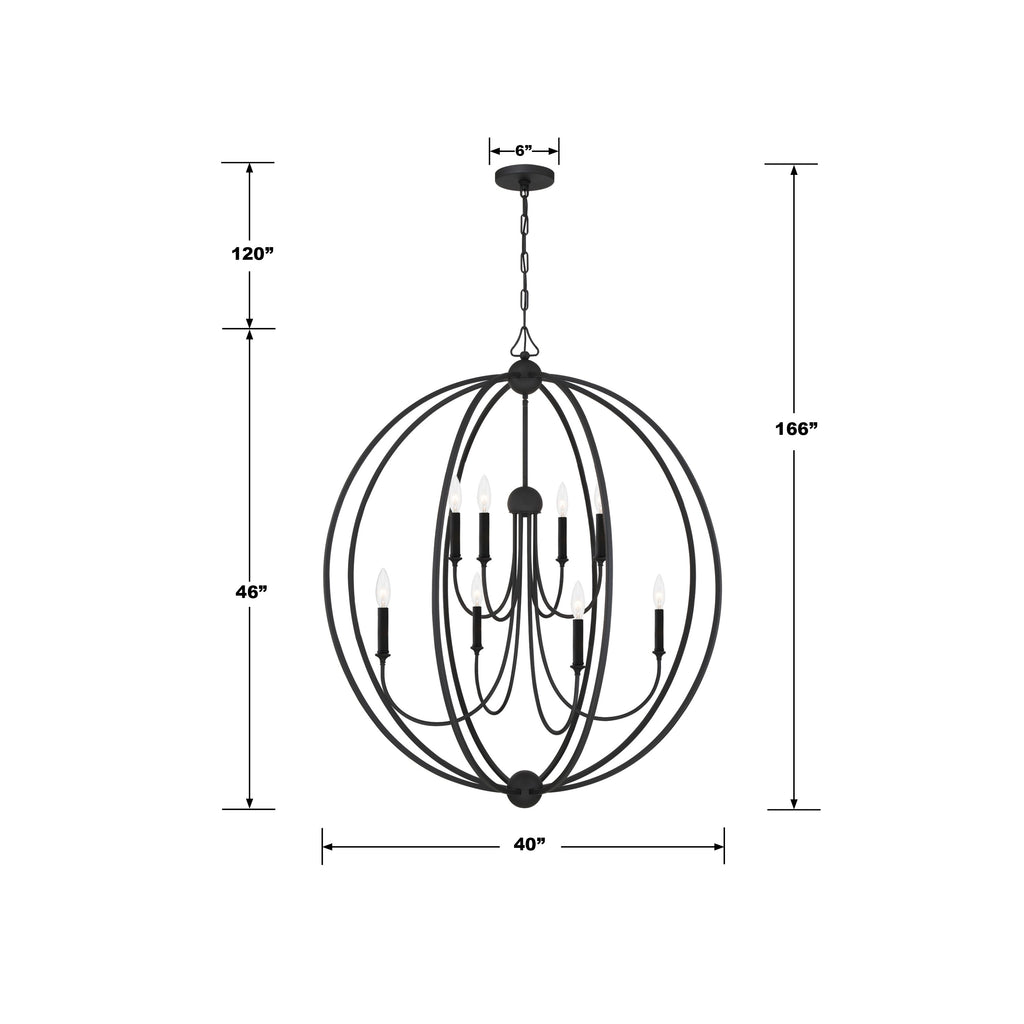 Libby Langdon Sylvan 8 Light Chandelier