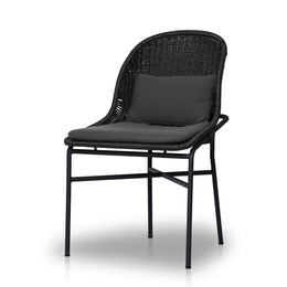 Jericho Outdoor Dining Chair - Arashi Graphite