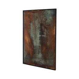 Acid Wash Floor Mirror - Iron Matte Black