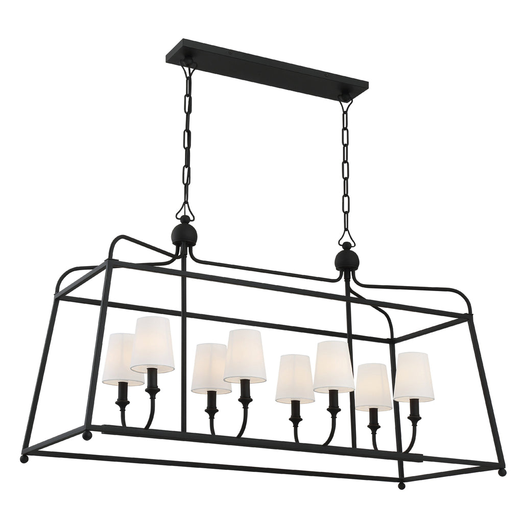 Libby Langdon Sylvan 8 Light Linear Chandelier