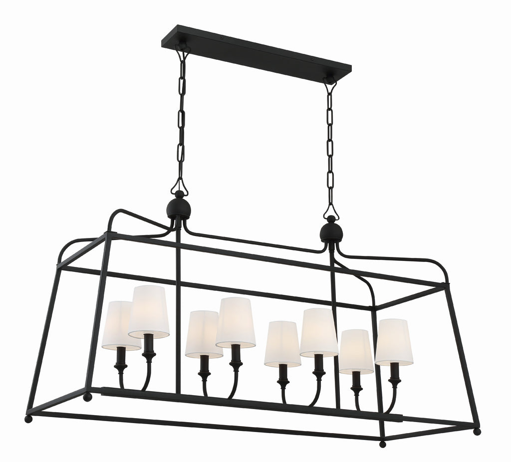 Libby Langdon Sylvan 8 Light Linear Chandelier