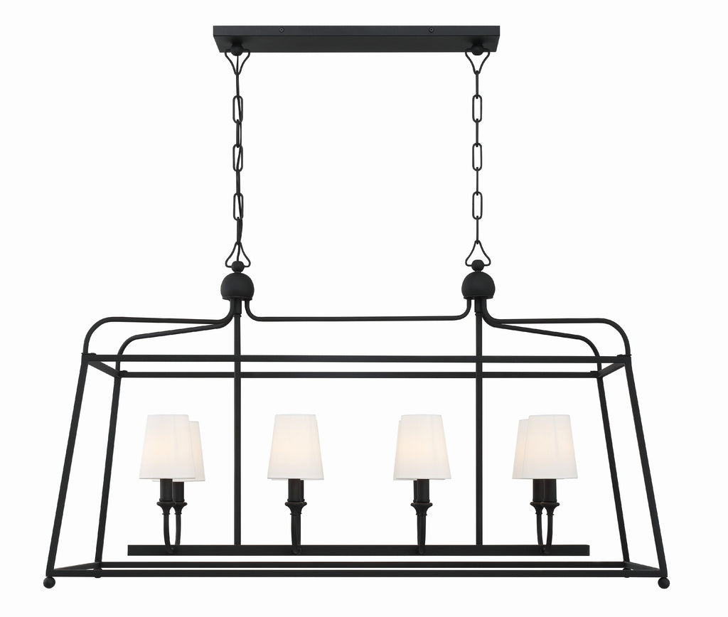 Libby Langdon Sylvan 8 Light Linear Chandelier