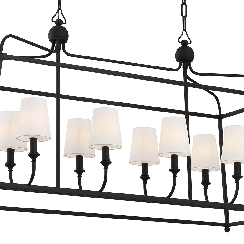 Libby Langdon Sylvan 8 Light Linear Chandelier