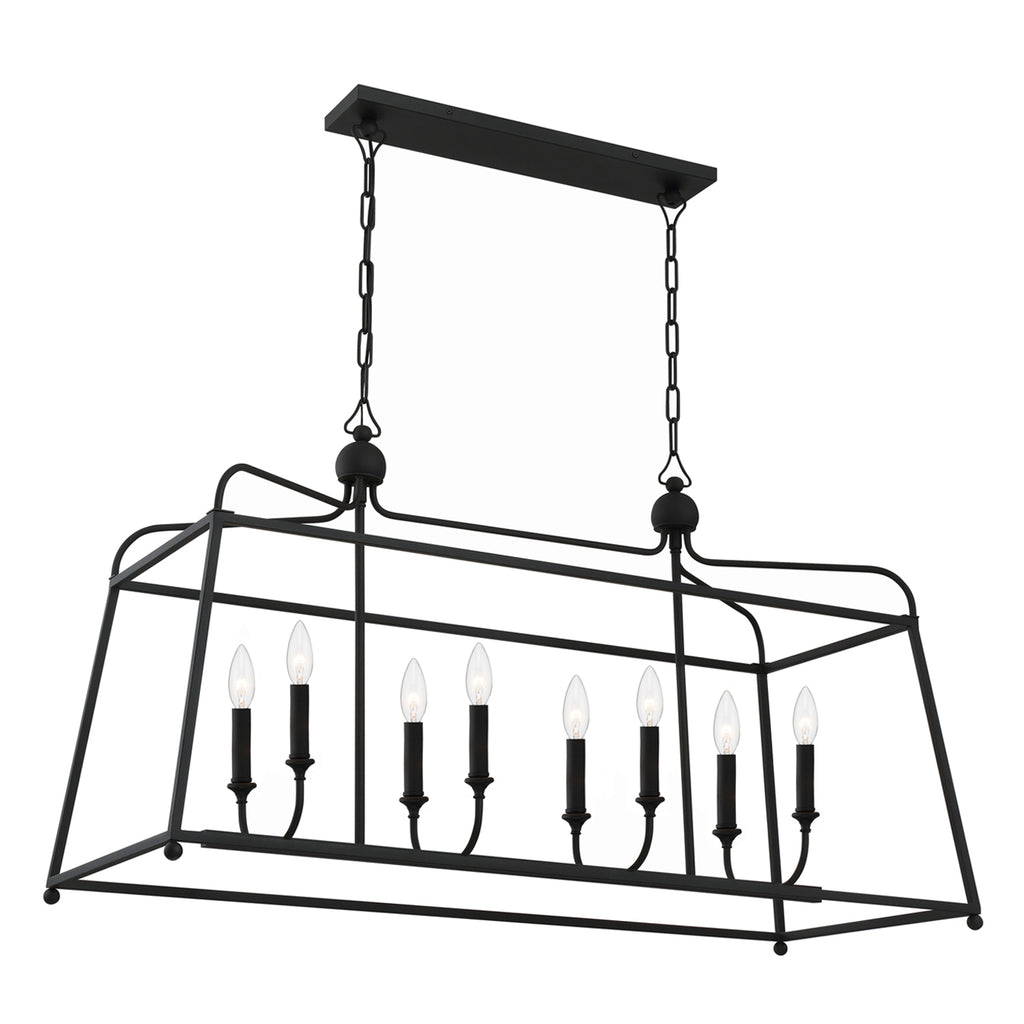 Libby Langdon Sylvan 8 Light Linear Chandelier