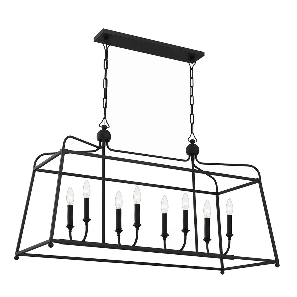 Libby Langdon Sylvan 8 Light Linear Chandelier