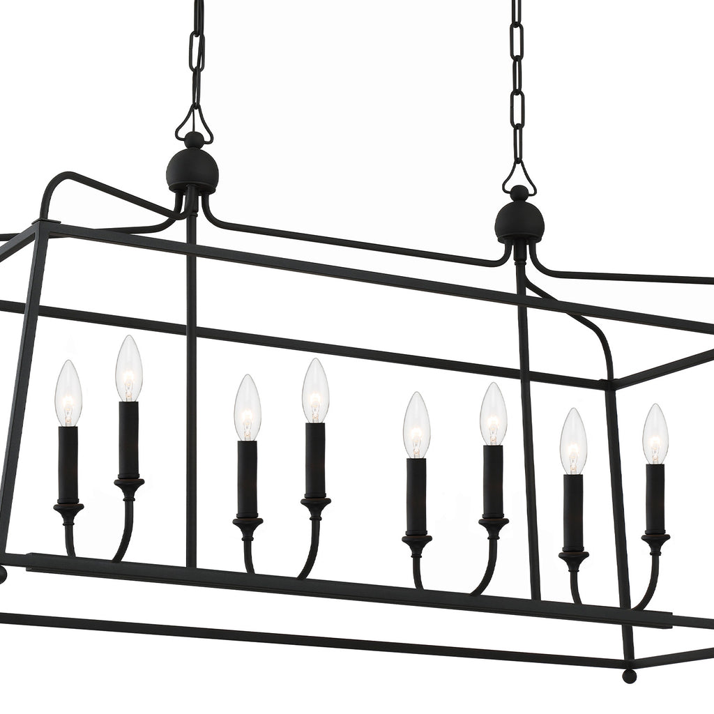 Libby Langdon Sylvan 8 Light Linear Chandelier