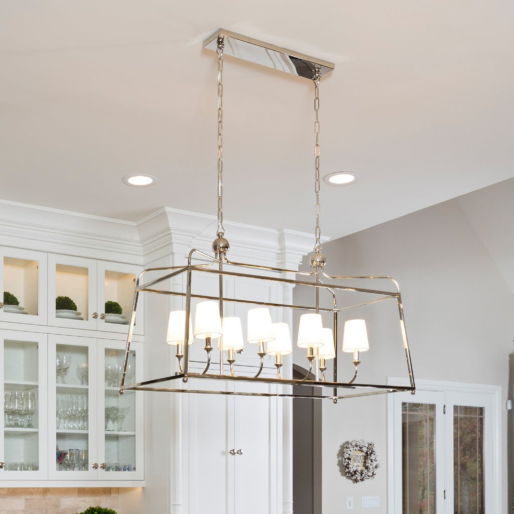 Libby Langdon Sylvan 8 Light Linear Chandelier