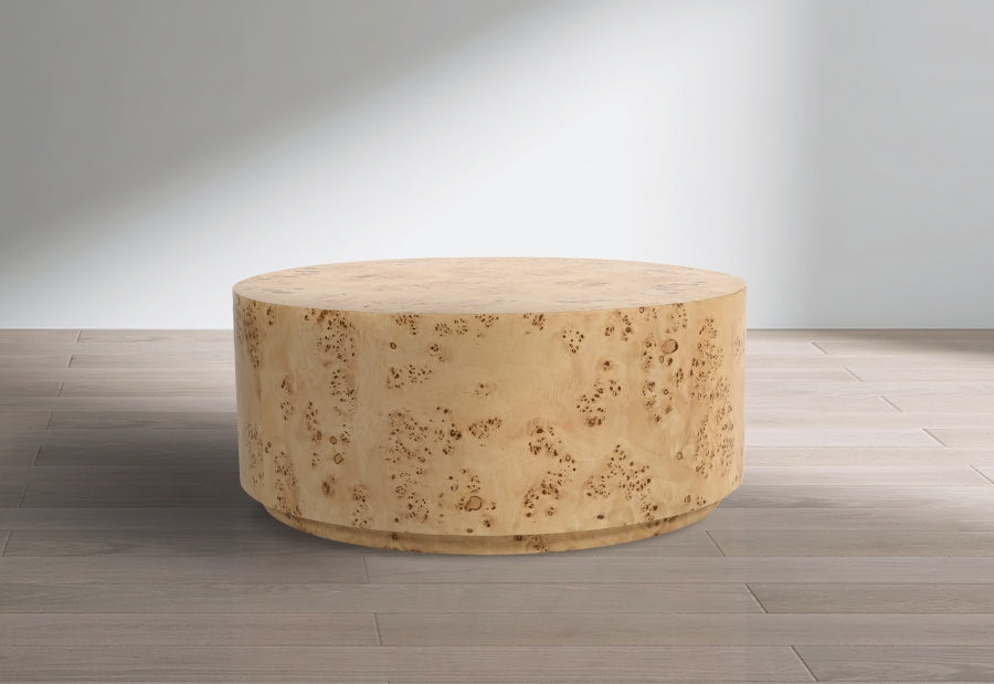 Burl Coffee Table