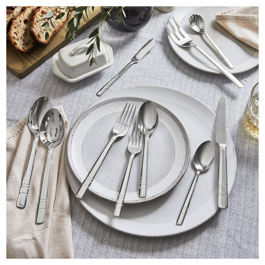 Madison Square 65-Piece 18/10 Stainless Steel Flatware Set