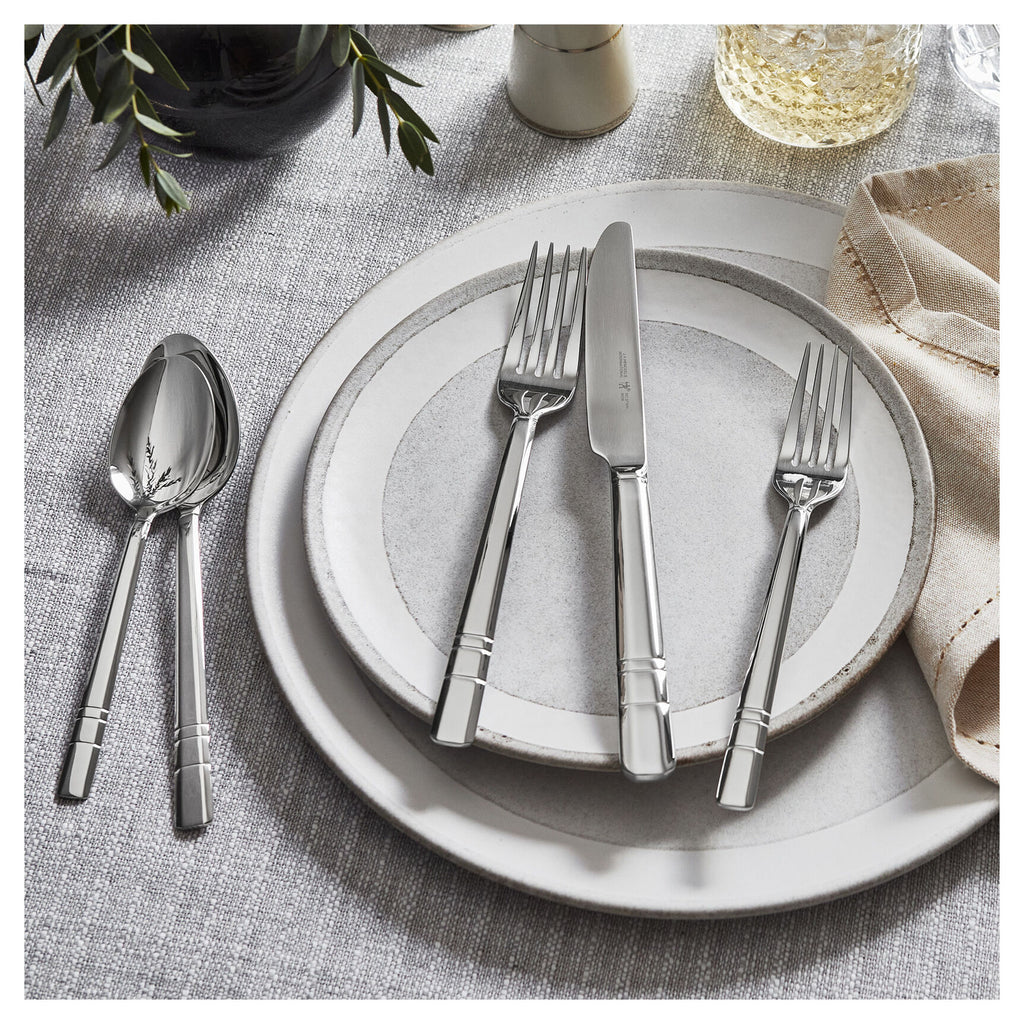 Madison Square 65-Piece 18/10 Stainless Steel Flatware Set