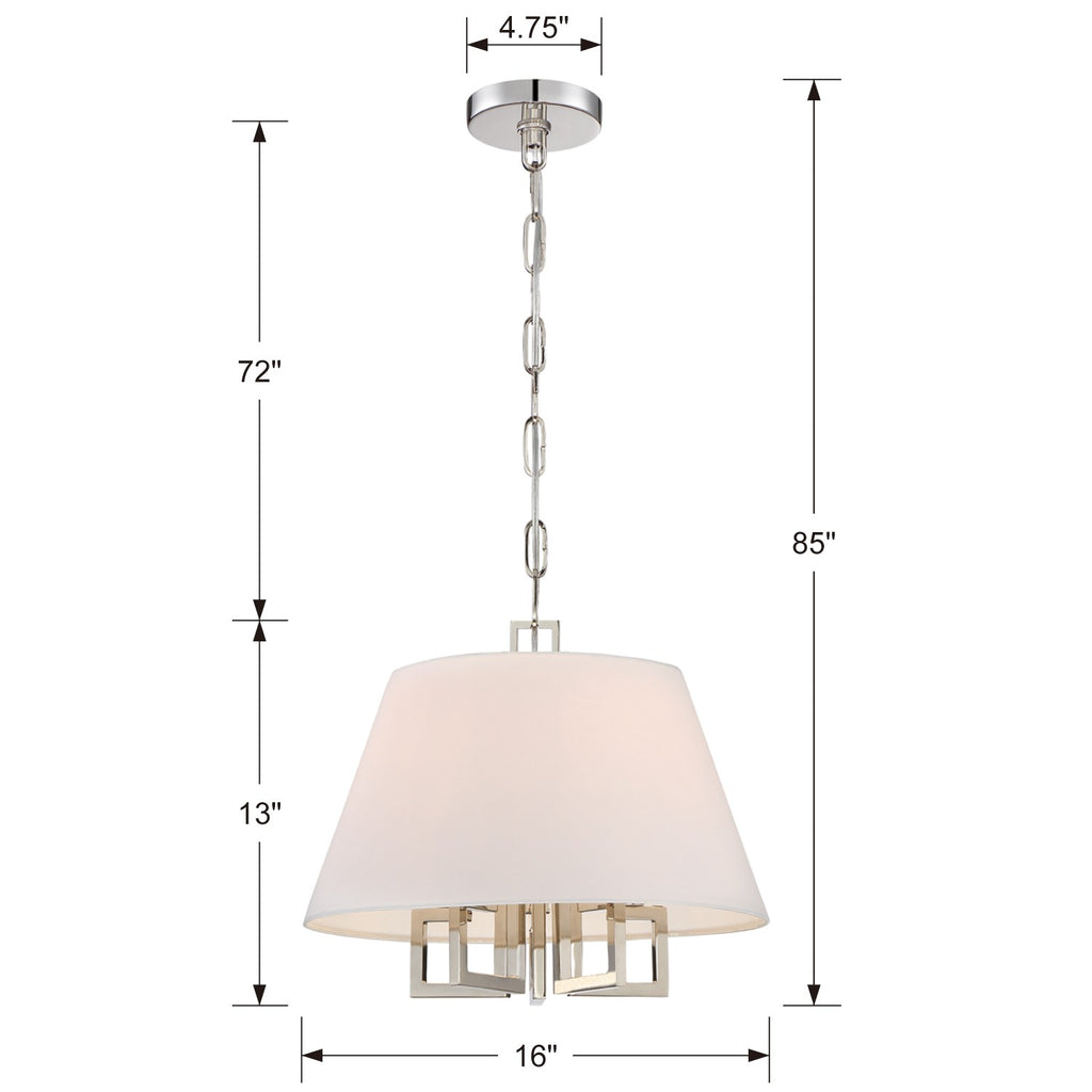 Libby Langdon Westwood 5 Light Pendant