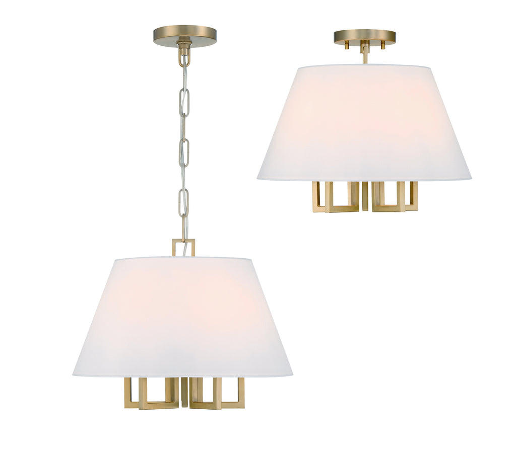 Libby Langdon Westwood 5 Light Semi Flush