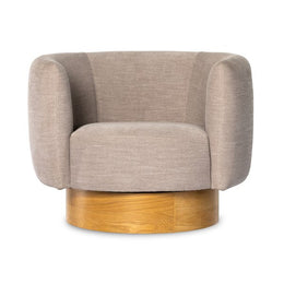 Calista Swivel Chair-Atlantis Taupe