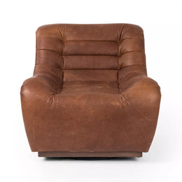 Binx Swivel Chair, Heirloom Sienna by Four Hands