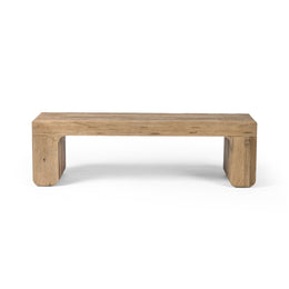 Merrick Accent Bench, Natural Elm