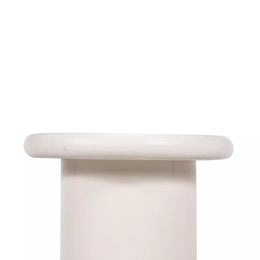 Zach End Table, Tofu Solid by Four Hands