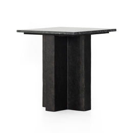 Terrell End Table - Black Marble