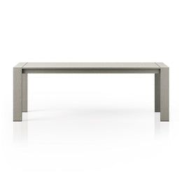 Monterey Outdoor Dining Table - Weathered Grey