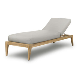 Amaya Outdoor Adjustable Chaise Lounge - Royal Taupe