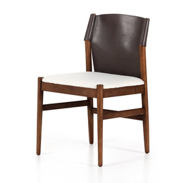 Lulu Armless Dining Chair - Cardiff Cream