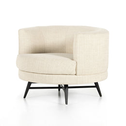 Carmela Swivel Chair - Irving Taupe