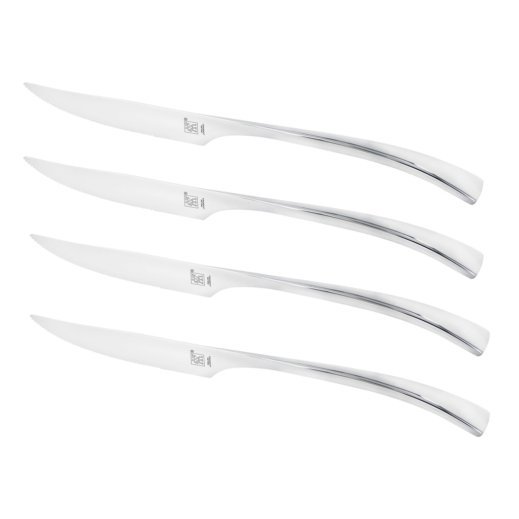 Bellasera 4-Piece Stainless Steel Steak Knife Set