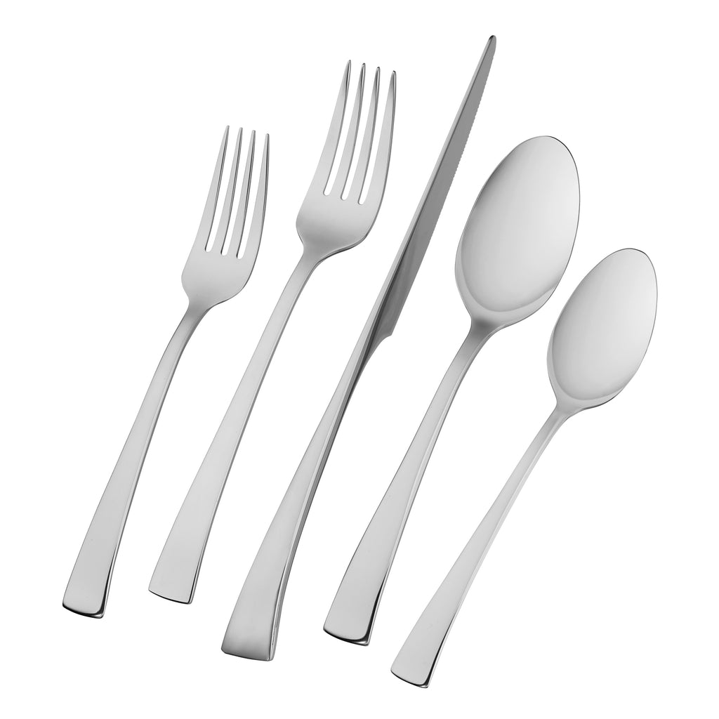 Bellasera 23-Piece 18/10 Stainless Steel Flatware Set