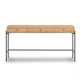 Eaton Modular Desk, Light Oak Resin