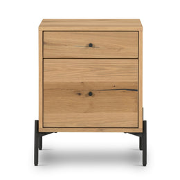 Eaton Filing Cabinet, Light Oak Resin by Four Hands