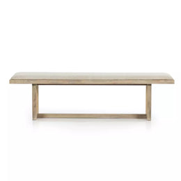 Clarita Dining Bench, Thames Cream by Four Hands