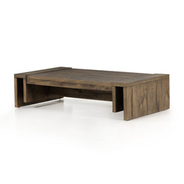 Beam Coffee Table - Rustic Fawn Veneer