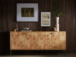 Mitzie Sideboard - Amber Mappa Burl by Four Hands