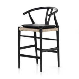 Muestra Bar + Counter Stool - Pebble Black