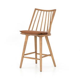 Lewis Windsor Bar + Counter Stool by Four Hands