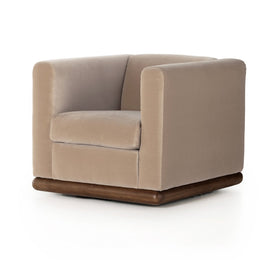 Elizabeth Swivel Chair, Surrey Taupe