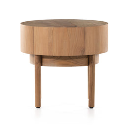 Atmore End Table-Amber Oak