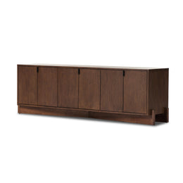 Castillo Media Console - Chestnut Parawood