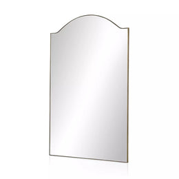 Jacques Floor Mirror, Antique Brass by Four Hands