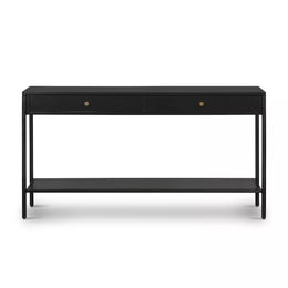 Soto Console Table, Black by Four Hands